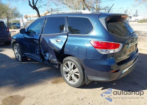 2013 Nissan Pathfinder Sl z USA, uszkodzony, nr VIN 5N1AR2MN3DC647391